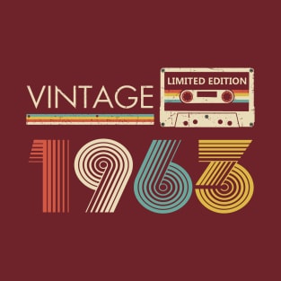 Vintage 1963 Limited Edition Cassette T-Shirt