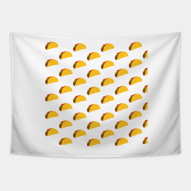 White Taco Tapestry by IslandofdeDolls