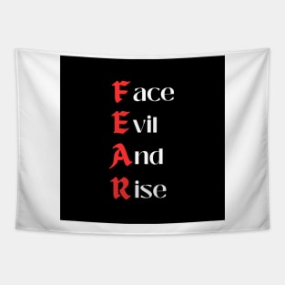 Fear Slogan Products Tapestry