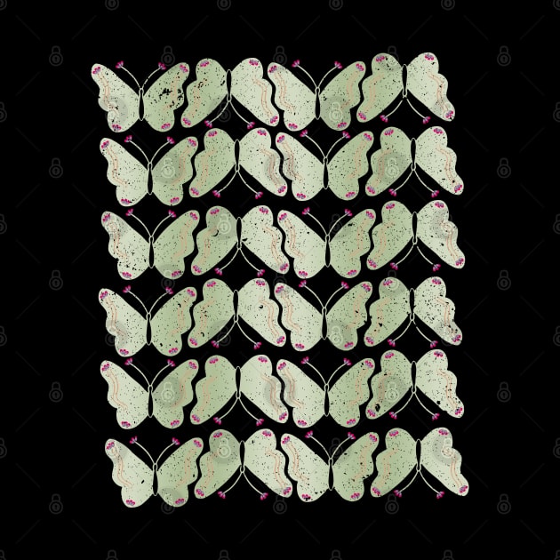 Repeating Butterfly Seamless Pattern by Ezzkouch