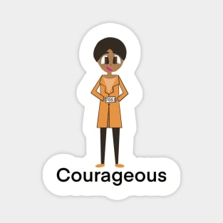 Rosa Parks is Courageous Magnet