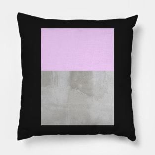 Pastel Pink On Stone Pillow