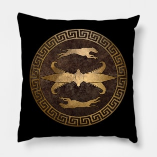 Epirus Ancient Greece Pyrrhus of Epirus Symbol Pillow