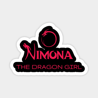 The dragon girl nemona Magnet