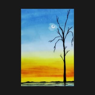 pretty sunset painting T-Shirt