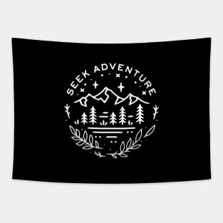 Seek Adventure Tapestry