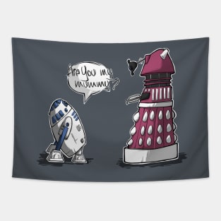 Are you my mummy? - PLAIN color Tapestry