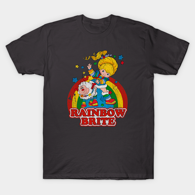 Distressed Rainbow Brite - Rainbow Brite - T-Shirt