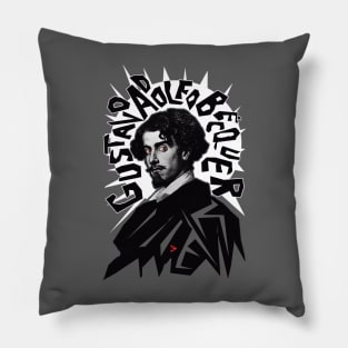 Gustavo Adolfo Bécquer Pillow