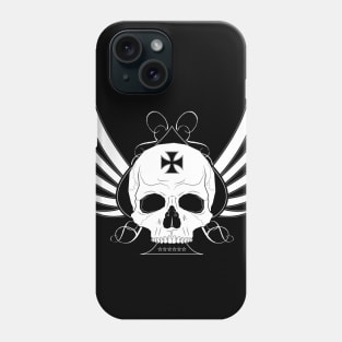 This skull wants to fly! Phone Case