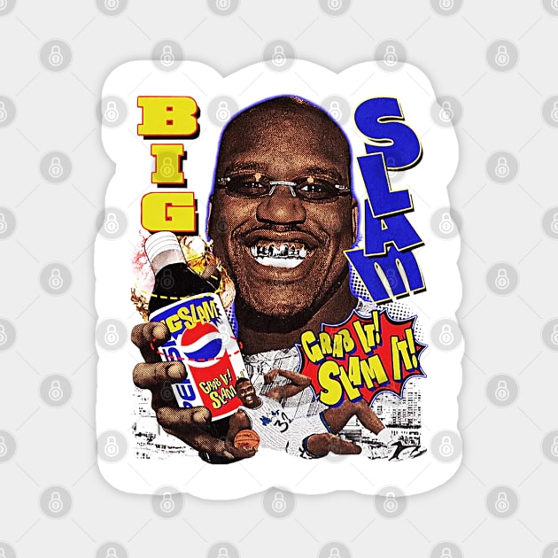 Shaq - Pepsi Big Slam - Shaquille O'Neal Magnet by nicklower