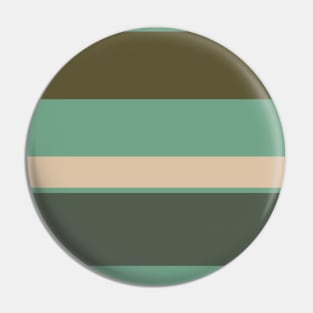 An unthinkable impression of Camo Green, Beige, Grey/Green, Oxley and Gunmetal stripes. Pin