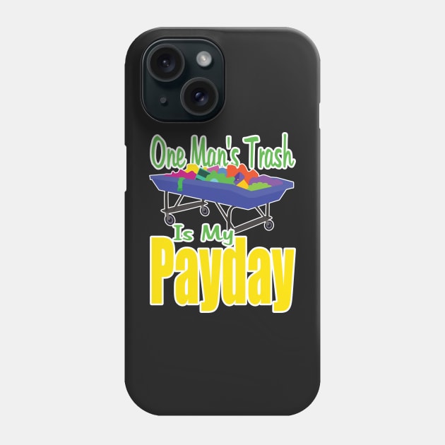 One Man's Trash is My Payday Phone Case by jw608