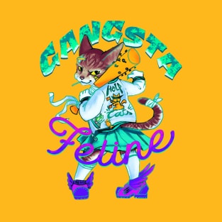 Feline Gangsta T-Shirt