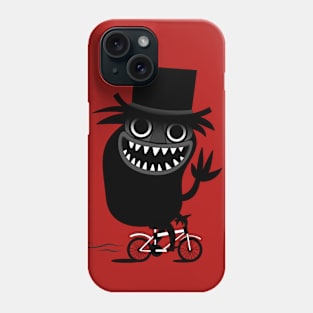 Babadook Likes Bicycle Phone Case