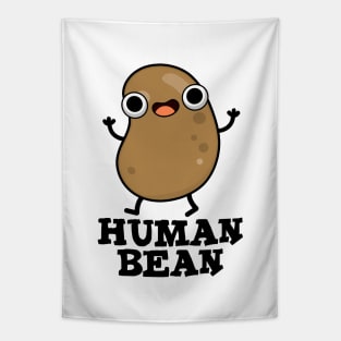 Human Bean Cute Human Being Food Pun Tapestry