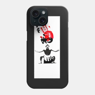 Sumo Hakuho Yokozuna wrestler for dark colour shirts Phone Case