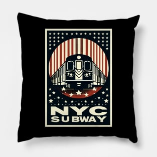 NYC Subway Pillow