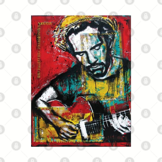 Jj cale//pop art design for fans by DetikWaktu