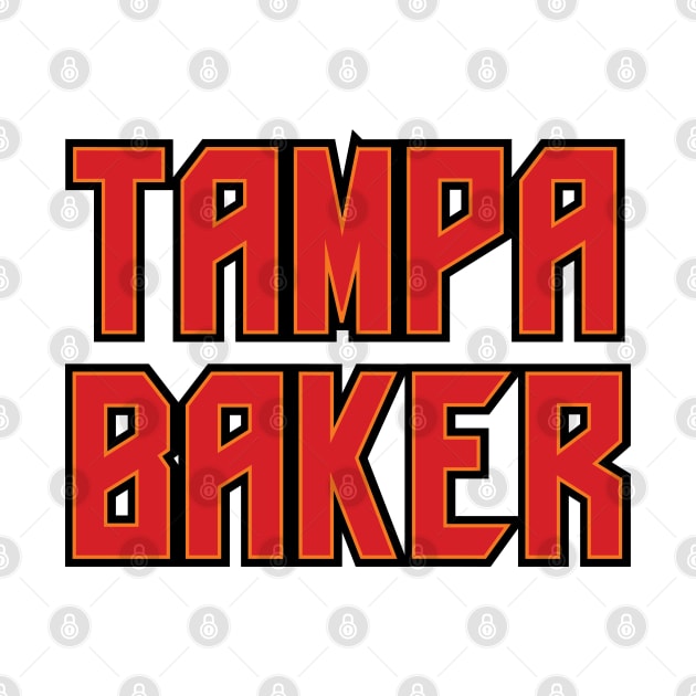 Tampa Baker Text by rattraptees