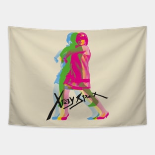 x ray spex poly styrene Tapestry