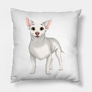 White Chihuahua Dog Pillow