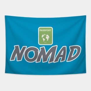 Nomad World Traveler Jetsetter Expat Freelancer Tapestry