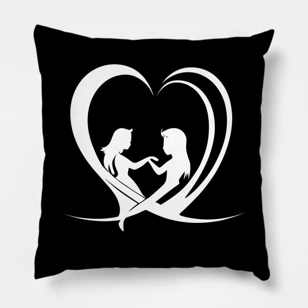 Love Forever - I Love My Valentine Pillow by Orento