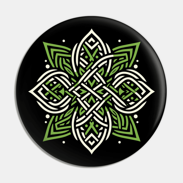 Irish Celtic Knot Pin by Heartsake