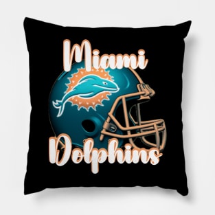 Miami Dolphins Pillow