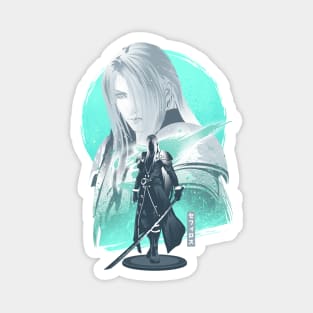 Silver-Haired SOLDIER v2 Magnet