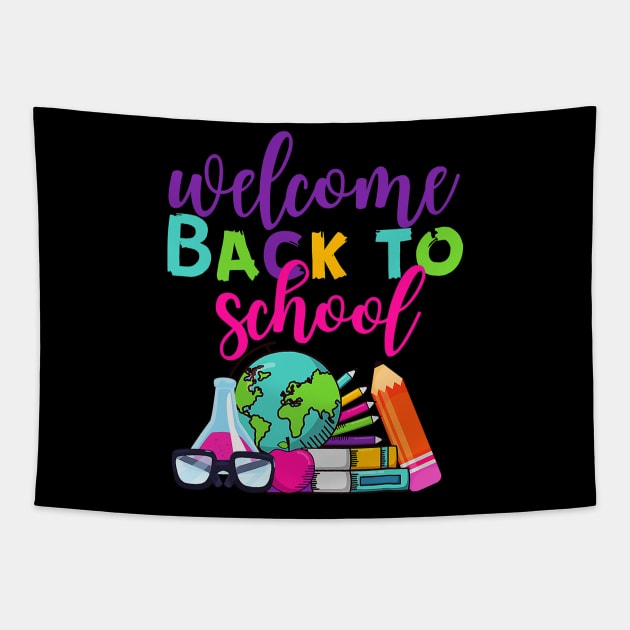 Welcome Back to School Tapestry by torifd1rosie