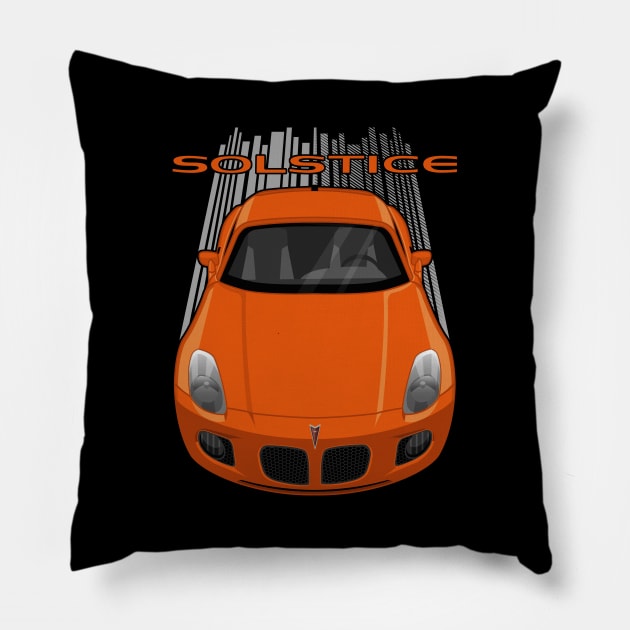 Pontiac Solstice GXP Coupe - Orange Pillow by V8social