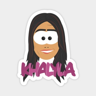 Cute Khalyla Kuhn From TigerBelly - South Park Style Magnet