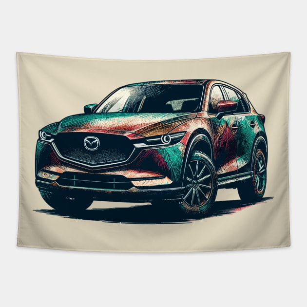 Mazda CX-5 Tapestry by Vehicles-Art