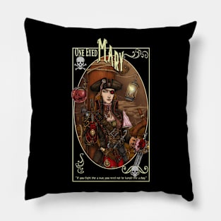 One Eyed Mary Pillow