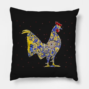 GREEK ROOSTER Pillow