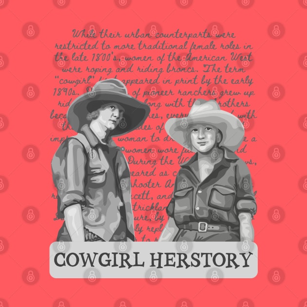 Cowgirl Herstory by Slightly Unhinged