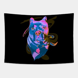 Dog colurful Tapestry