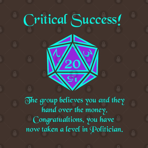 Critical Success: Politicians by DiamondsandPhoenixFire