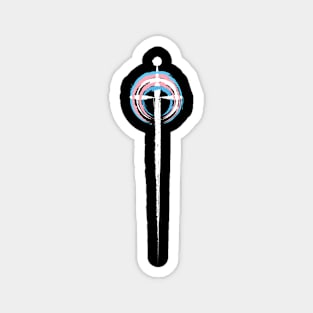 Transgender Pride Sword Magnet