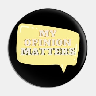 I Matter Pin