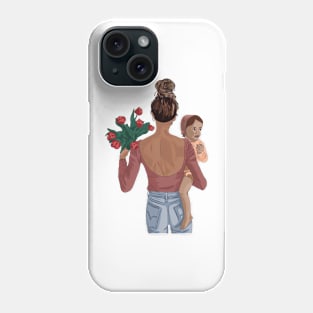 the world's greatest mom Phone Case