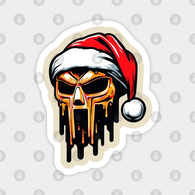 Santa X Doom 02 Magnet by jeremykoplak