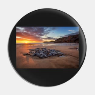 Mewslade Bay Sunset, Gower Pin