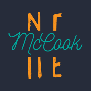 McCook Nebraska City Typography T-Shirt