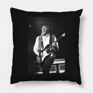 Robin Trower BW Photograph Pillow