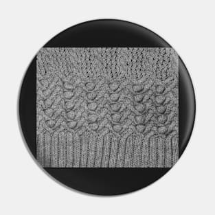 knitted ornament Pin