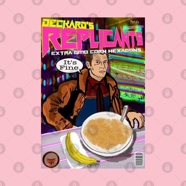 Deckard's Replicants Cereal by TL Bugg