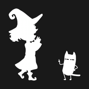 Sweet Witch And Her Cat T-Shirt